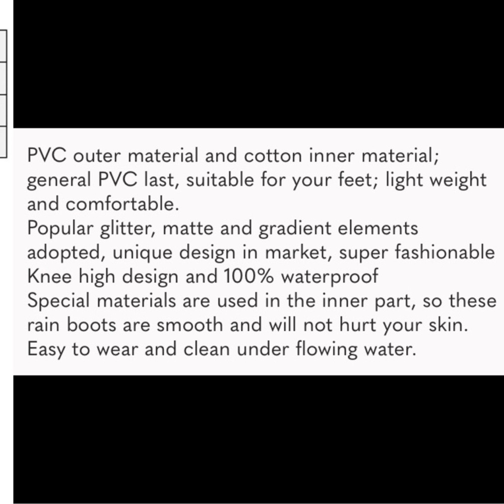 🎀Glitter Rain Boots🎀 - Picture 8 of 8